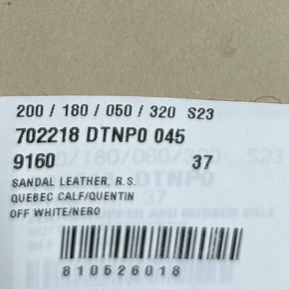 Gucci X Adidas, off-white clogs NWT - Picture 7 of 10